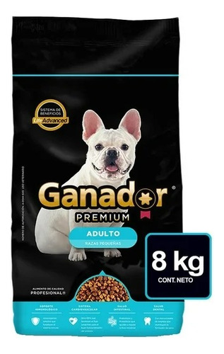 Ganador Premium Raza Pequeña 8kg