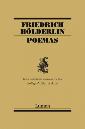 Libro Poemas De Holderlin Friedrich