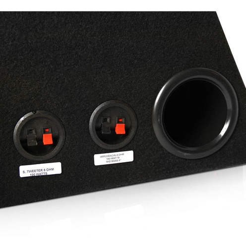 Caixa Trio Som 1 Driver Corneta Tweeter Subwoofer 12 Mid 450