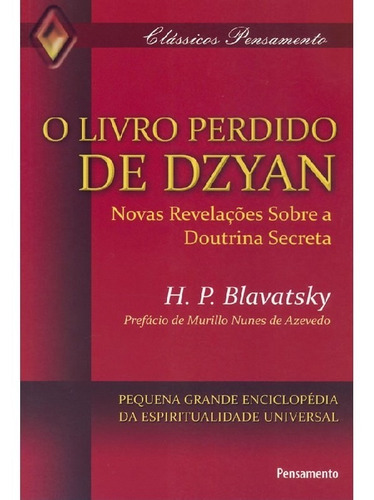 Livro Perdido De Dzyan, O