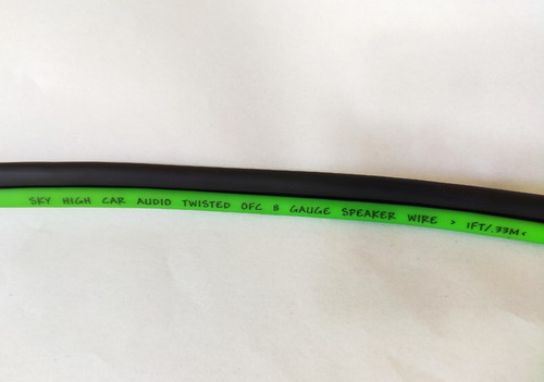 3 Metros De Cable Calibre 8 Duplex 100% Cobre Sky High Nuevo (Usado)