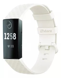 Correa Compatible Con Fitbit Charge 4 Blanco