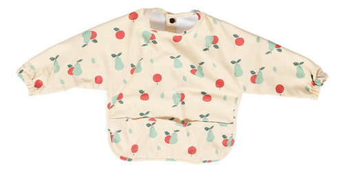 Babero Impermeable Para Niños Pequeños, Manga Larga Completa