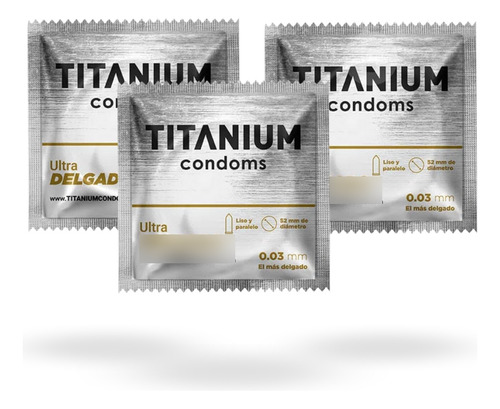 Condones Preservativos Titanium