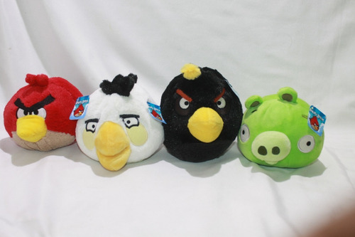 Angry Birds Peluches Pack Originales 15cms.