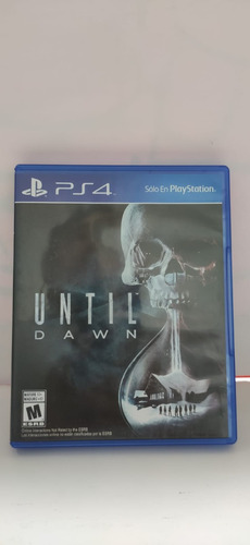 Until Dawn Standard Edition Scea Ps4 Físico (Usado)
