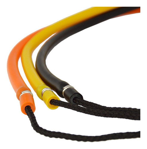 0 Durable Varilla Lanza Eslinga Flechas Pesca En Amarillo