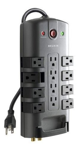 Protector De Voltaje  Belkin 12-outlet Pivot-plug Power