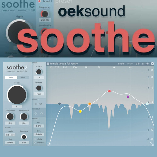 Imagen 1 de 1 de Soothe 2 - Oeksound (reducción De Resonancias)