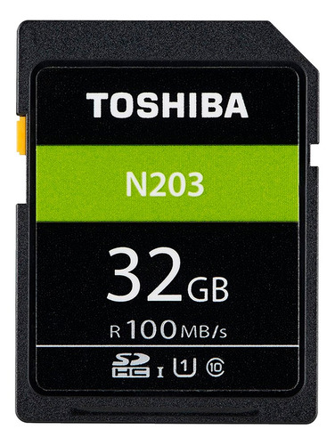 Cartão De Memória 32gb 100mb/s Sdhc Uhs-i Toshiba