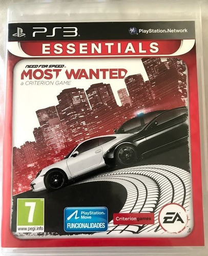 Juego Ps3 Need For Speed Most Wanted, Juego Físico