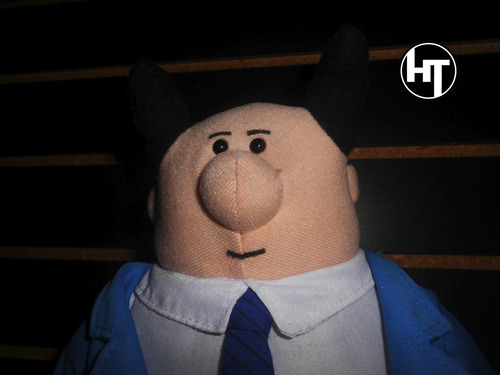 Imagen 2 de 6 de Dilbert, Jefe Pelopunta, Peluche, Toy Factory, 15 Pulgadas