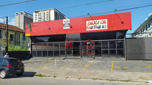 Imagem 1 de 11 de Galpão Para Alugar, 889 M² Por R$ 25.000,00/mês - Vila Matias - Santos/sp - Ga0147