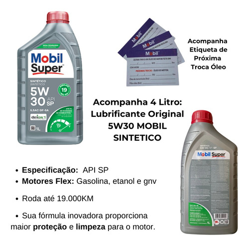 Kit Revisão Corolla 2.0 16v Flex 2010 A 2019