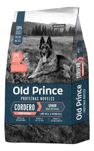 Old Prince Cordero Perro Senior X 3 Kg Boedo