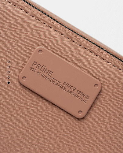 Bandolera Prune New Penny Color Rosa Cuero Pu Viral En Bolsa