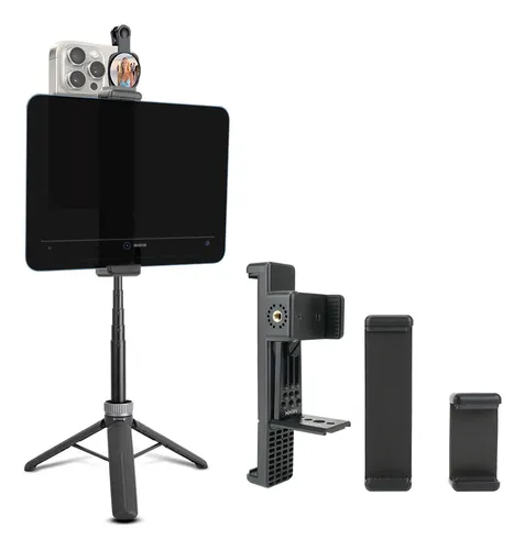 Suporte De Teleprompter Para Tablet E Celular Com Tripé 127/220v