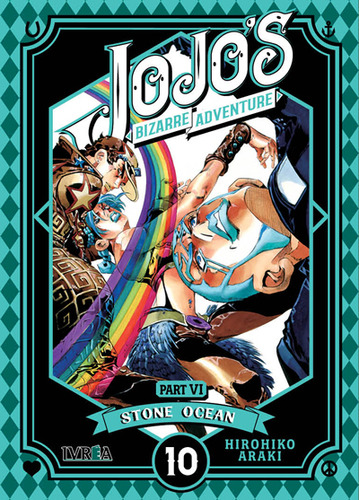 Jojos Bizarre Adventure Parte 6: Stone Ocean 10 Ivrea Manga