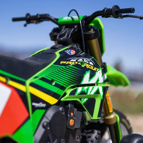 Losi Rc Motorcycle Promoto-mx 1/4 Moto Lista Para Funcionar