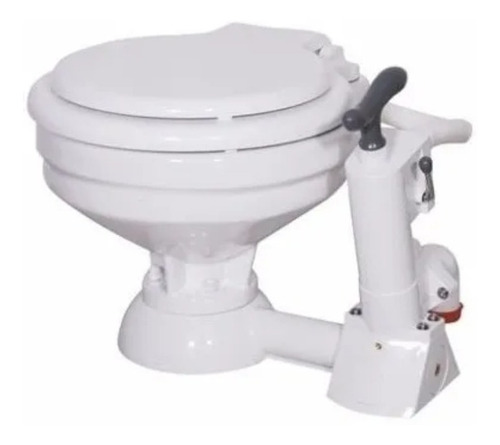 Inodoro Manual Motor Home Completo Redondo Barco Lancha Se
