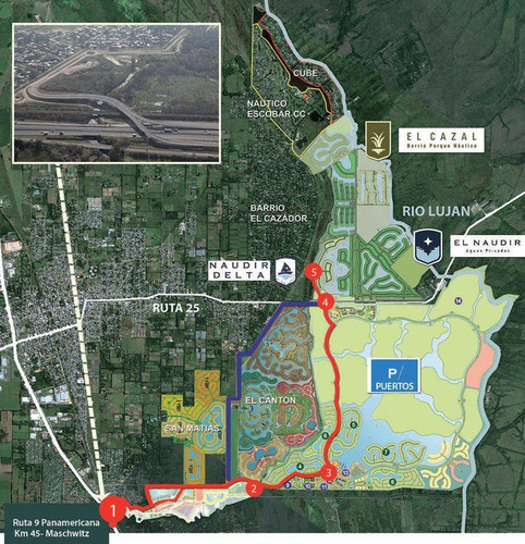 Imagen 15 de 15 de Terreno - Lote Al Rio En Naudir Aguas Privadas - Amarra Propia