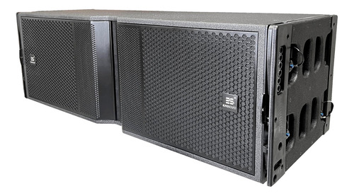 Bafle Pasivo Lineal Pro Eurosound Rvx315/pro 2x15 6x5 3x3 Color Negro