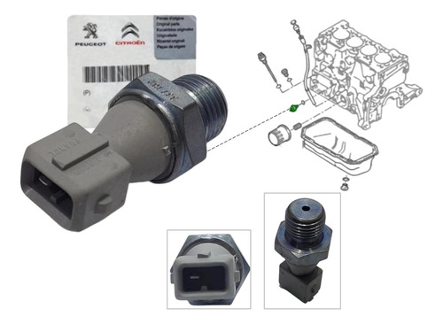 Interruptor Pressão Oleo Peugeot 106 205 306 405 406 1.8 2.0