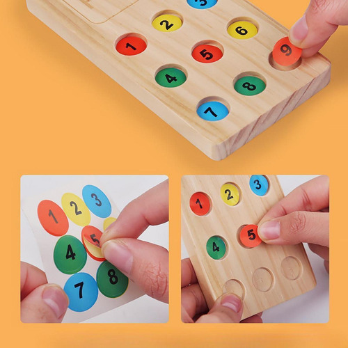 Bolas De Arcoíris En Tazas, Juego De Mesa Con Clavija De