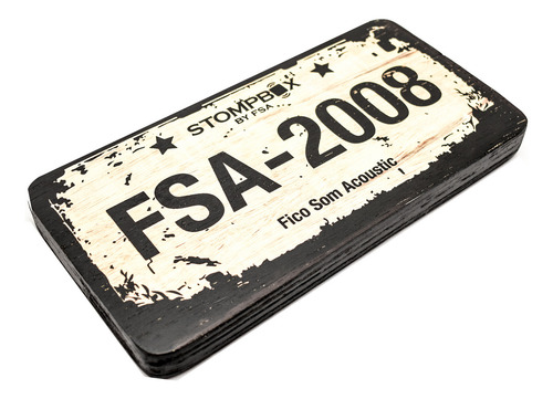 Stomp Box Fsa Bumbo / Grave Com O Pé FSA Fsb7015 Placa