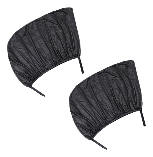 2pcs Malla De Tela Trasera Del Coche Ventana Lateral Visera