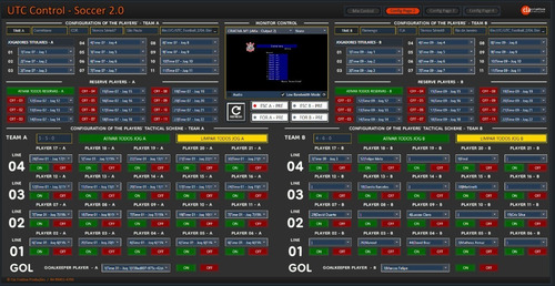Pacote Utc - Futebol 2.0 Para vmix