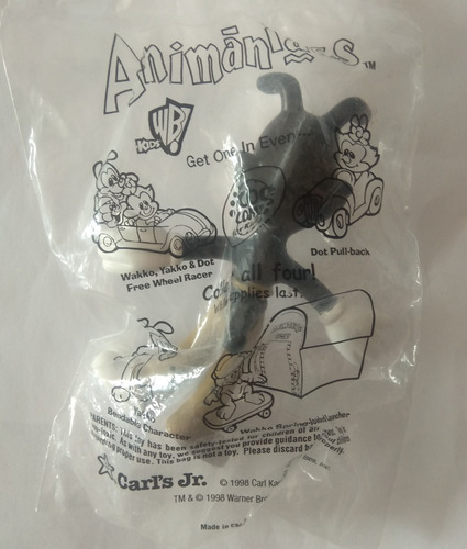 Yakko Warner Carl's Jr Figura (Usado)