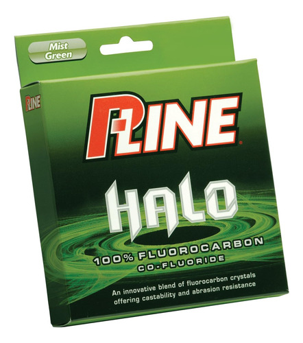 Línea De Pesca Halo Co-fluoruro Fluorocarbono Mist Green (20