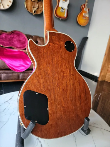 Gibson Les Paul Custom Florentine Plus 5a Custom Shop 1996 Diestro Natural Ebony (Usado)