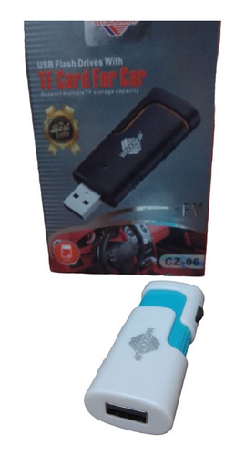 Adaptador Bluetooth Para Carro Con Memoria Y Auxiliar 3.5mm