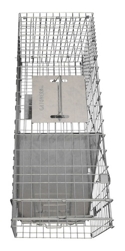 Trampa/jaula Tipo Tomahawk 79 X 30 X 32 Cm. Lote De 4 Piezas Plateado