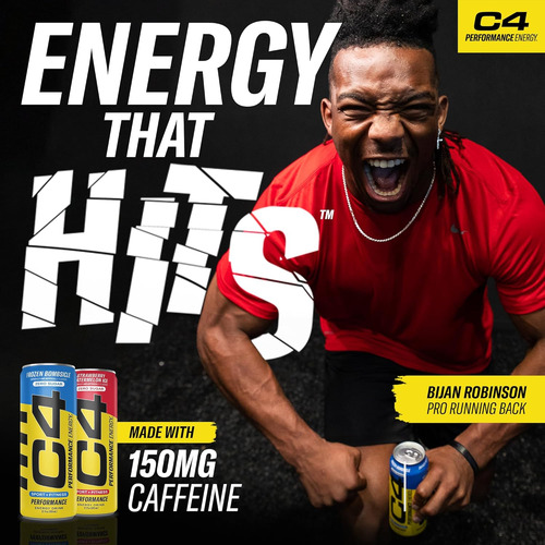 C4 Energy & Smart Energy Drinks - Paquete