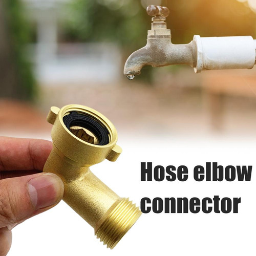Conector De Manguera De 90 Grados Para Codo De Jardinería, A