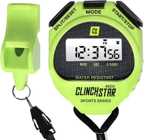 Cronómetro Digital Sports Timer Y Silbato Para Maratón Para