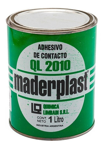 Adhesivo De Contacto Maderplast Ql2010 X 1 Litro