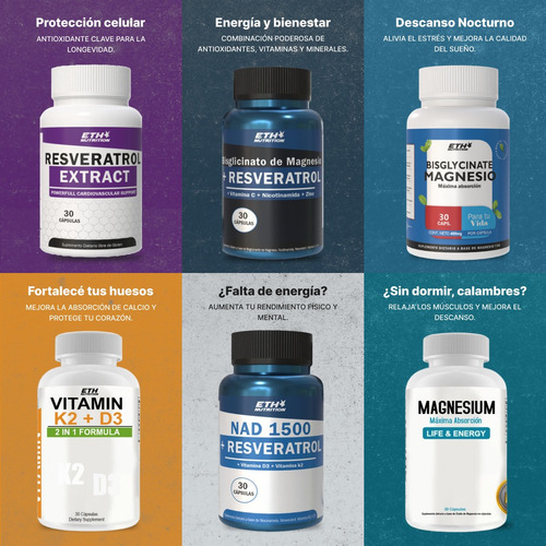 Pack X3 Ashwagandha + Black Pepper Cápsulas Reduce Cortisol Sin Sabor
