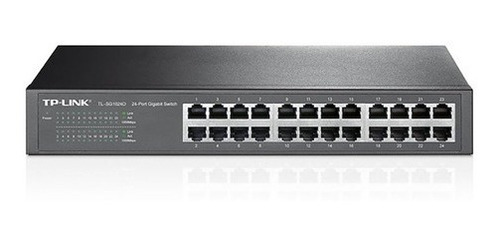 Imagem 2 de 5 de Switch 24 Portas Tp-link Tl-sg1024d Gigabit 10/100/1000 Mbps