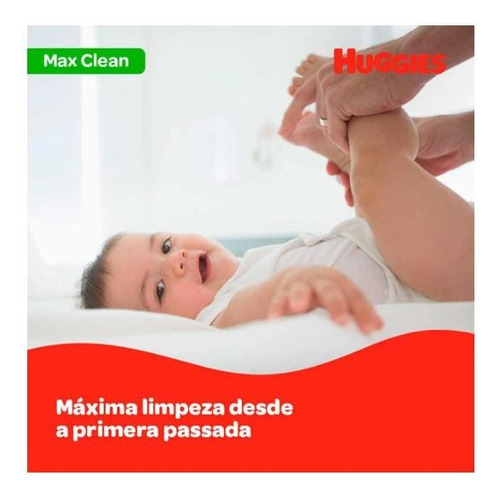 Toalhas Umedecidas Huggies Max Clean 192un