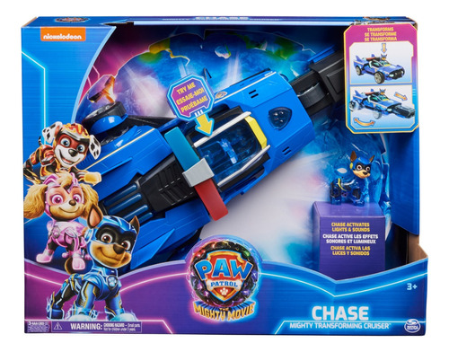 Vehículo Paw Patrol 6067497 Chase luces y sonidos 3 años