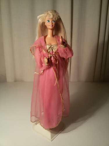 Barbie Con Desavigé Rosado + Paral - Colección Original