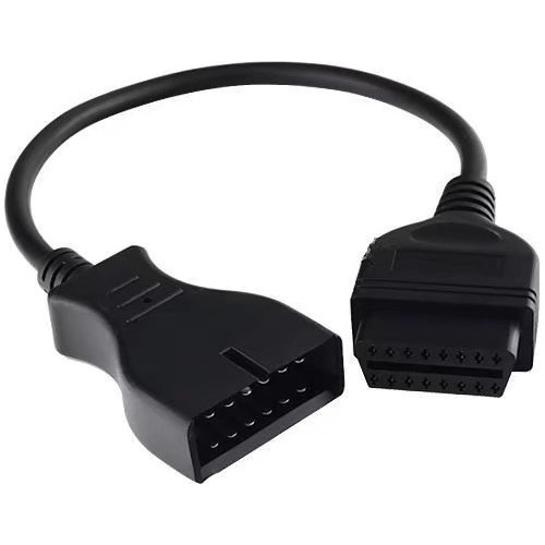 Car Diagnostic Extension Cable 12 Pin To 16 Pin Obd1 Ob...