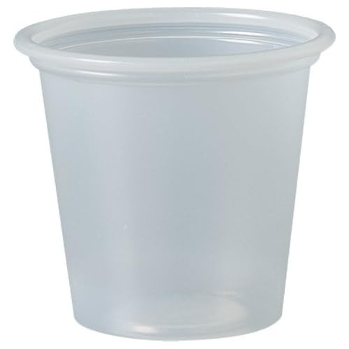 Solo Plastic Cups 1.25 Oz Clear Portion Container For F...