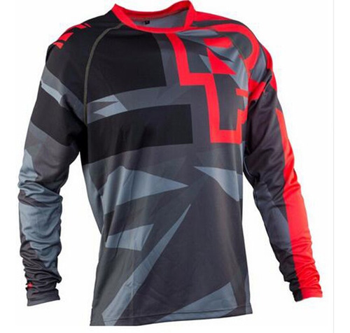 Polera De Motocross Mtb Road De Verano Para Hombre, Transpir