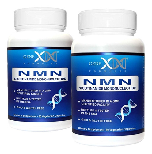 Nmn Nicotinamide Mononucleotide 250mg Longevidade 2 Frascos