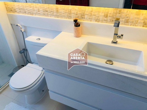 Imagem 18 de 23 de Apartamento Com 3 Dormitórios À Venda, 108 M² Por R$ 550.000,00 - Barro Vermelho - Natal/rn - Ap0013